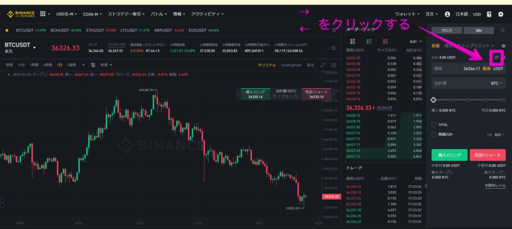 バイナンス 使い方