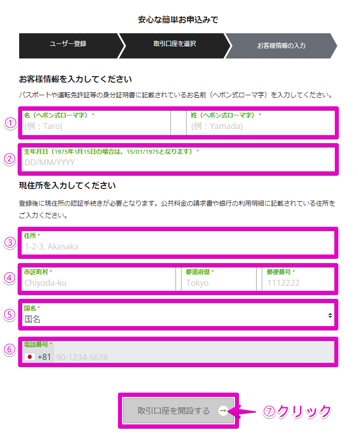 titanfx　口座開設