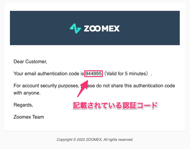 zoomex 口座開設